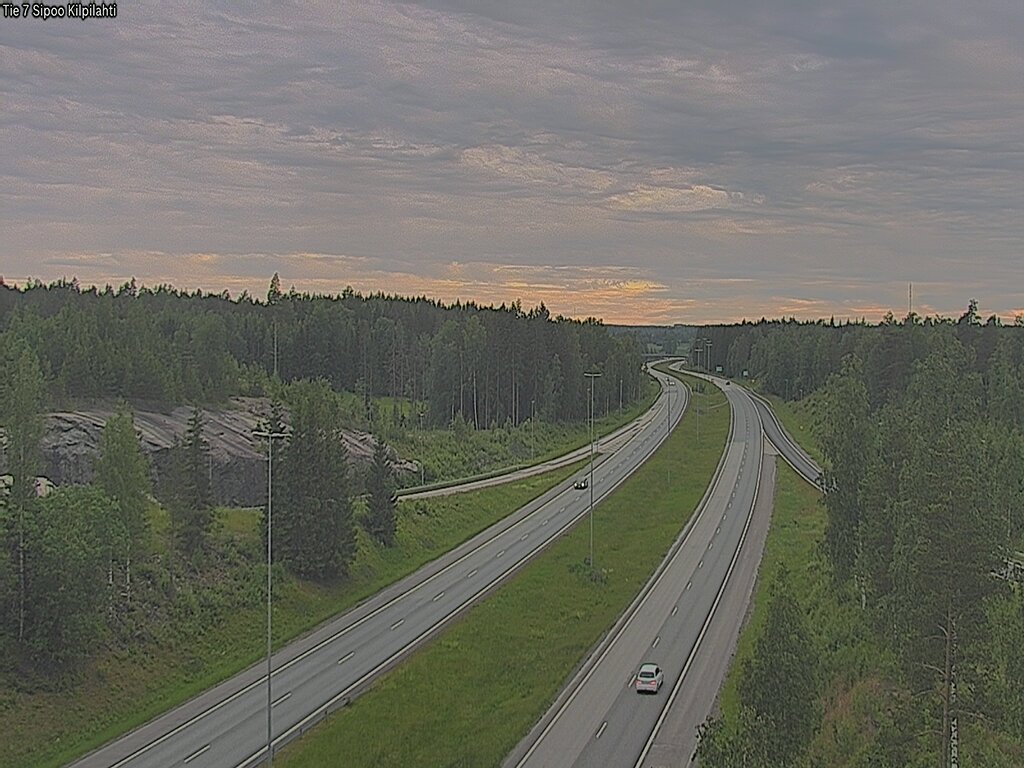 Weather Camera Image Road 7 Sipoo Kilpilahti, Sipoo, Uusimaa