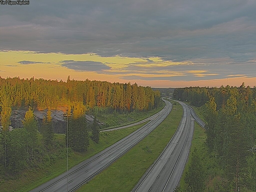 Weather Camera Image Road 7 Sipoo Kilpilahti, Sipoo, Uusimaa