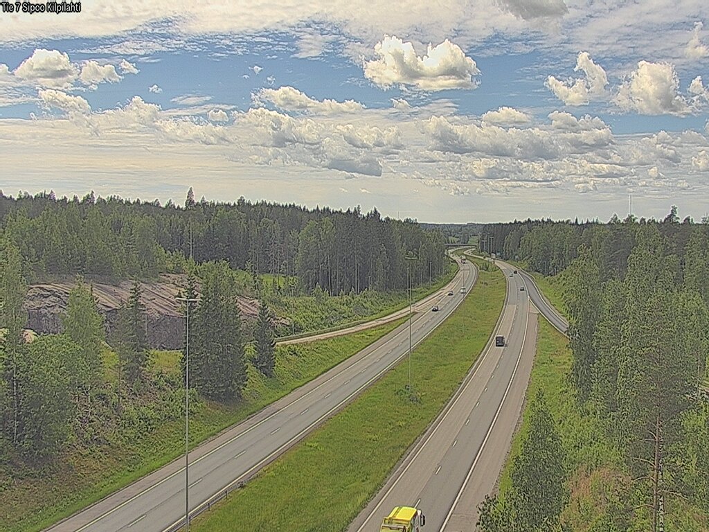 Weather Camera Image Road 7 Sipoo Kilpilahti, Sipoo, Uusimaa