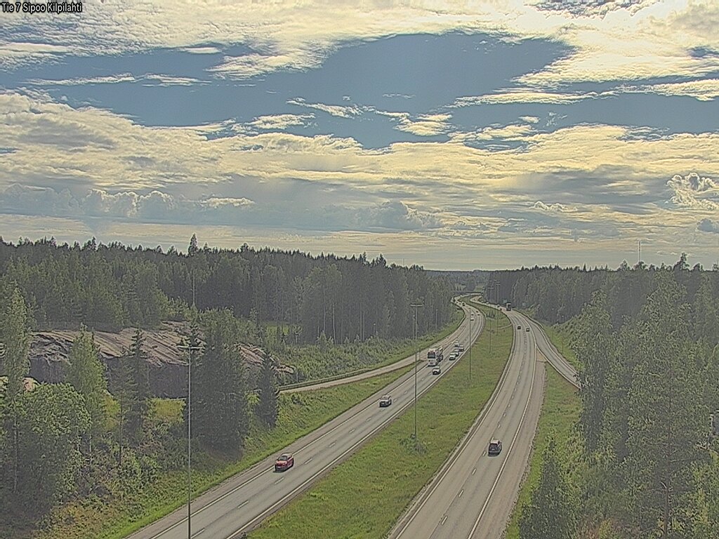 Weather Camera Image Road 7 Sipoo Kilpilahti, Sipoo, Uusimaa