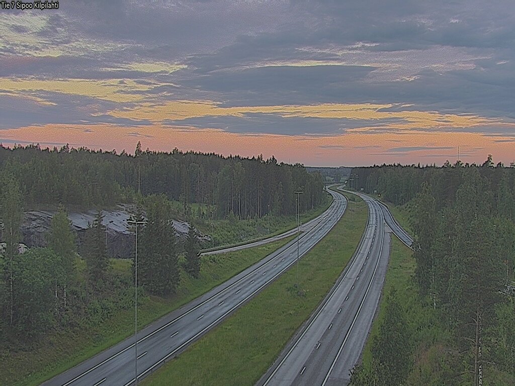 Weather Camera Image Road 7 Sipoo Kilpilahti, Sipoo, Uusimaa