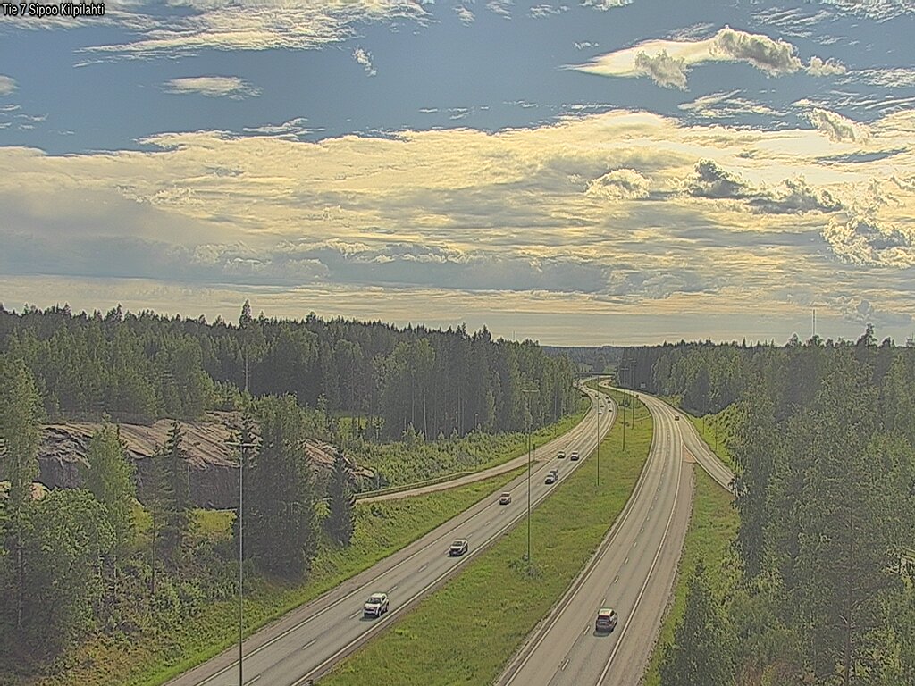 Weather Camera Image Road 7 Sipoo Kilpilahti, Sipoo, Uusimaa