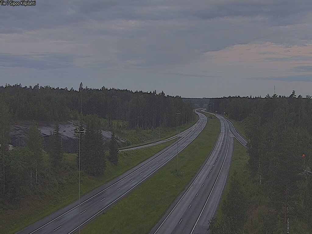 Weather Camera Image Road 7 Sipoo Kilpilahti, Sipoo, Uusimaa