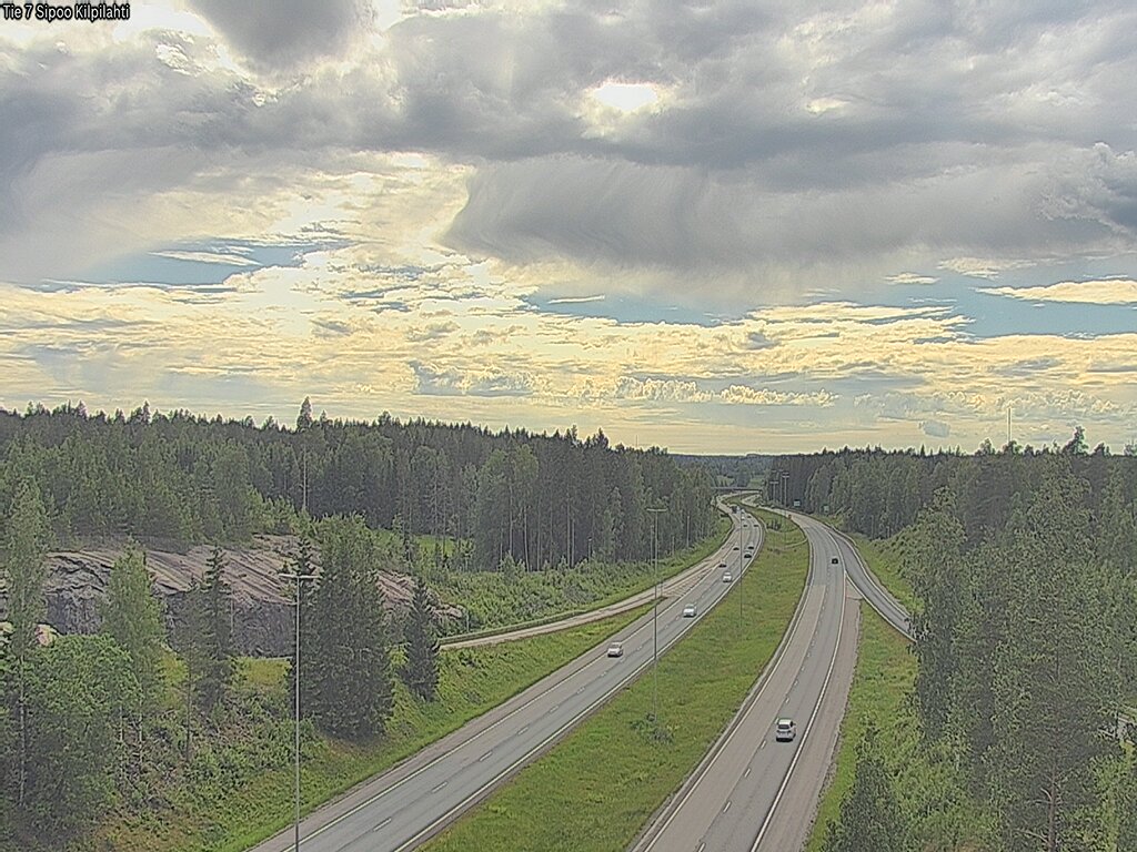 Weather Camera Image Road 7 Sipoo Kilpilahti, Sipoo, Uusimaa