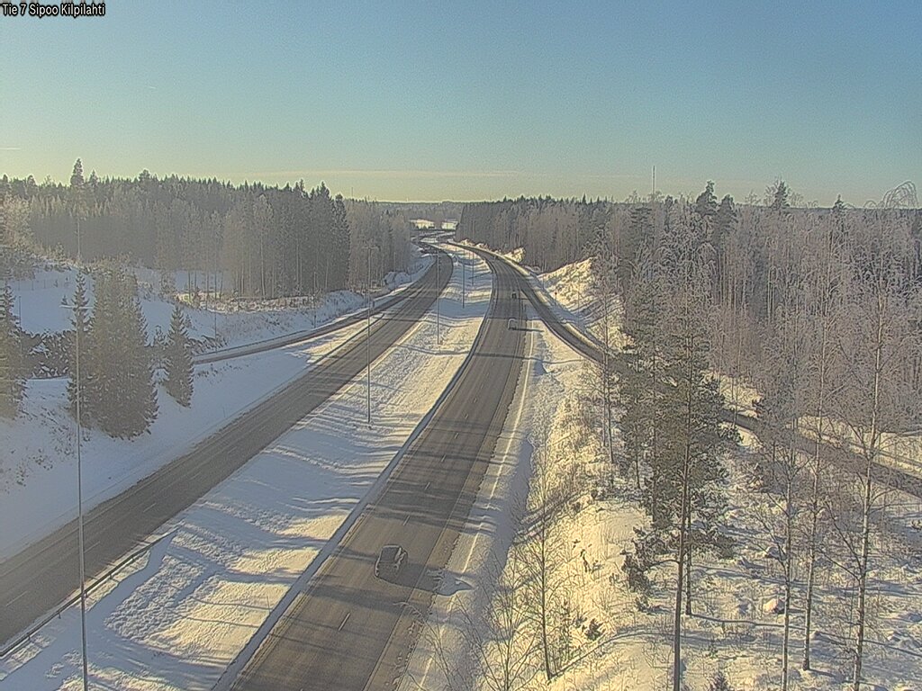 Weather Camera Image Road 7 Sipoo Kilpilahti, Sipoo, Uusimaa