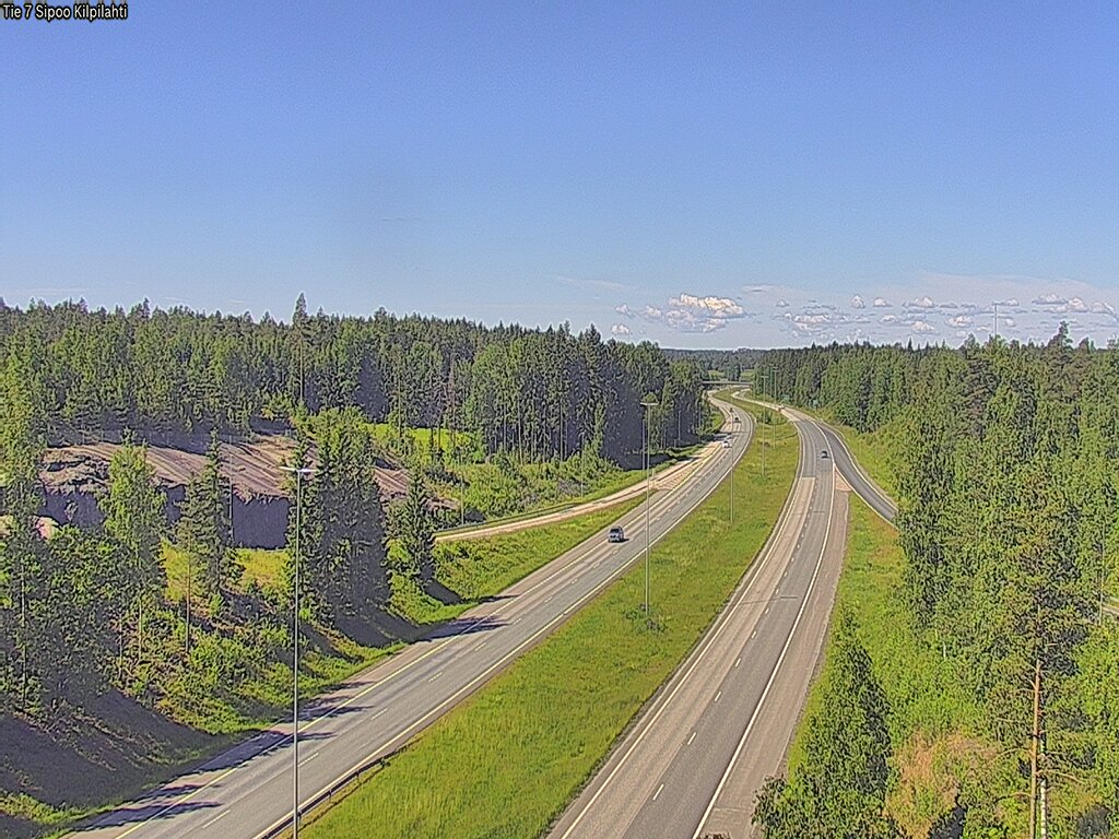 Weather Camera Image Road 7 Sipoo Kilpilahti, Sipoo, Uusimaa