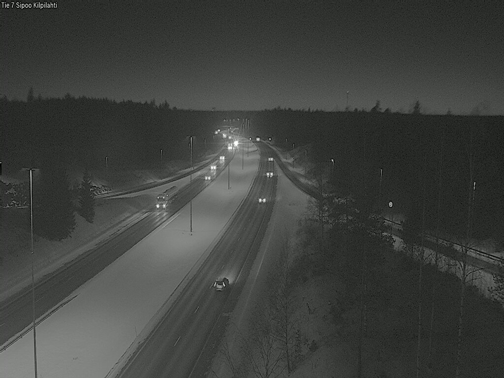 Weather Camera Image Road 7 Sipoo Kilpilahti, Sipoo, Uusimaa