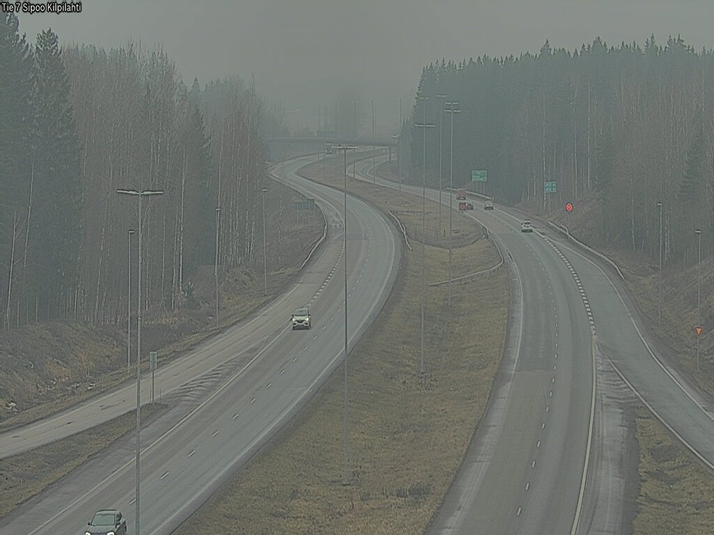 Weather Camera Image Väg 7 Sibbo Sköldvik, Sipoo, Uusimaa