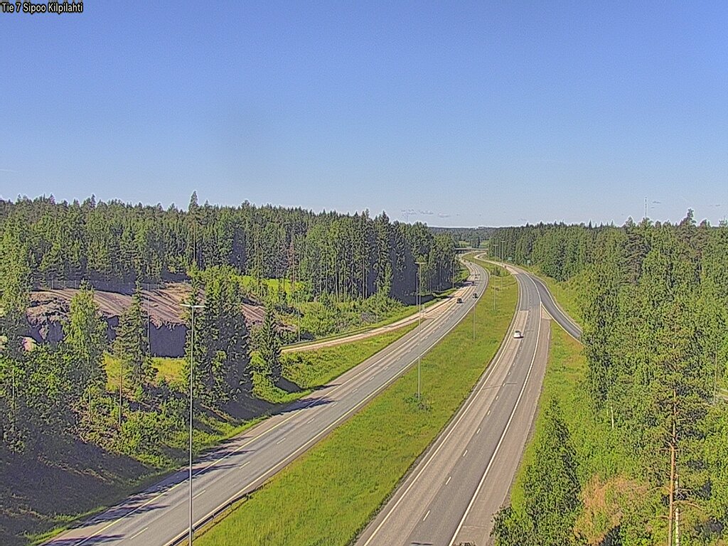 Weather Camera Image Road 7 Sipoo Kilpilahti, Sipoo, Uusimaa