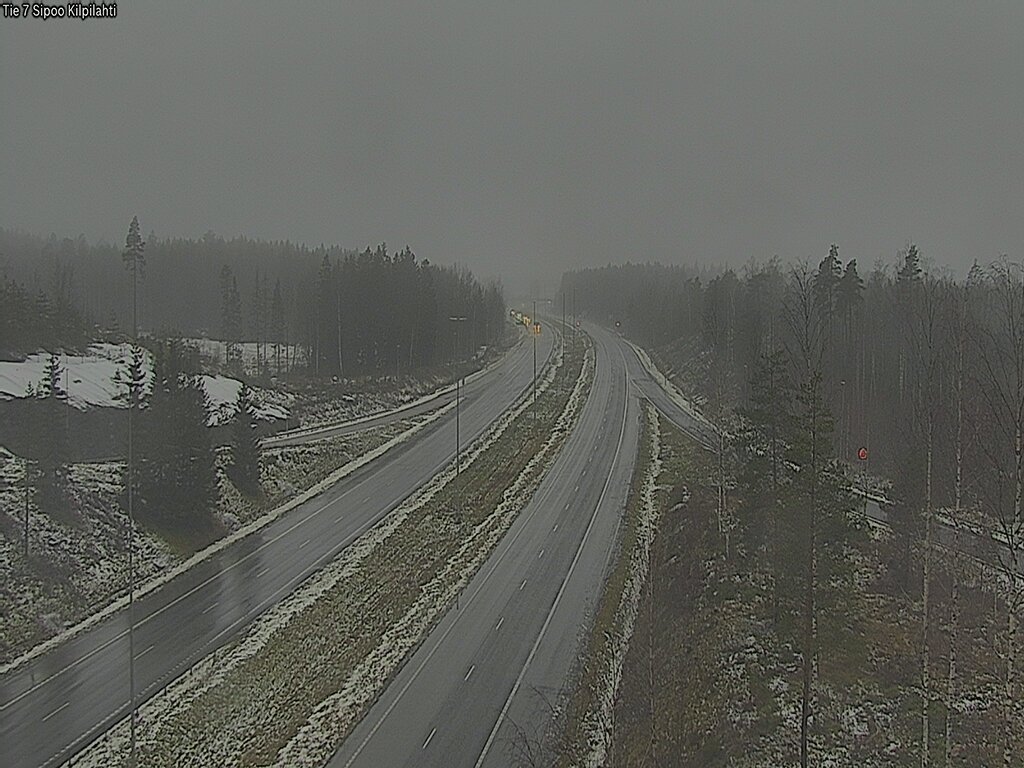 Weather Camera Image Väg 7 Sibbo Sköldvik, Sipoo, Uusimaa