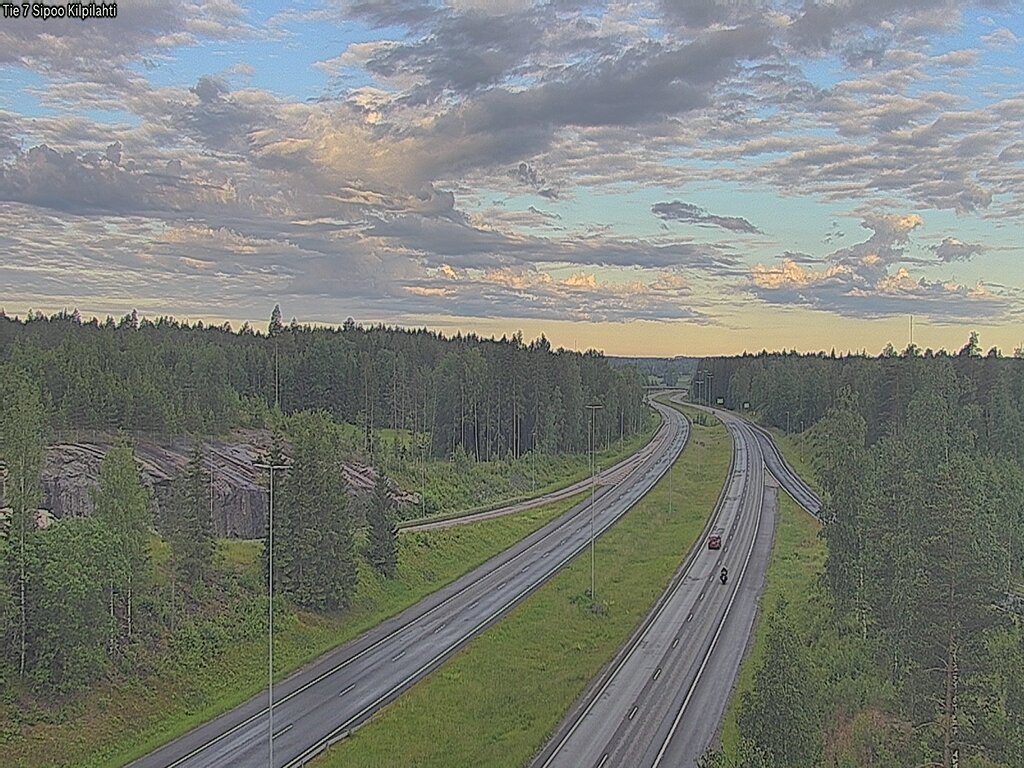 Weather Camera Image Road 7 Sipoo Kilpilahti, Sipoo, Uusimaa
