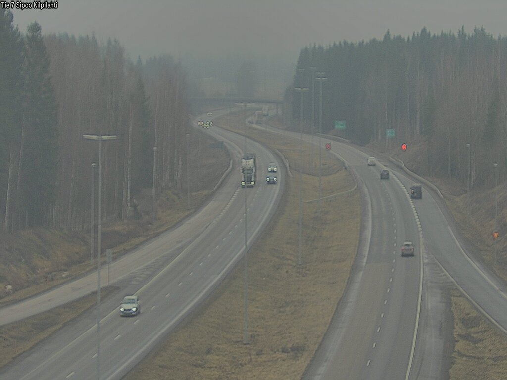 Weather Camera Image Väg 7 Sibbo Sköldvik, Sipoo, Uusimaa