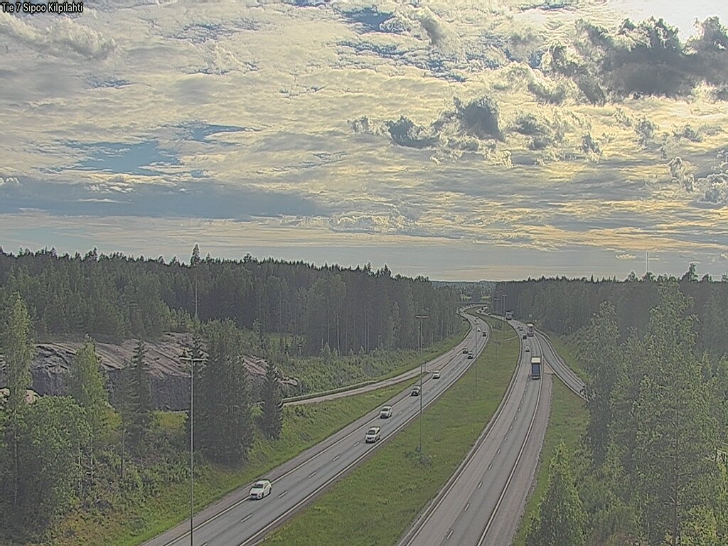 Weather Camera Image Road 7 Sipoo Kilpilahti, Sipoo, Uusimaa