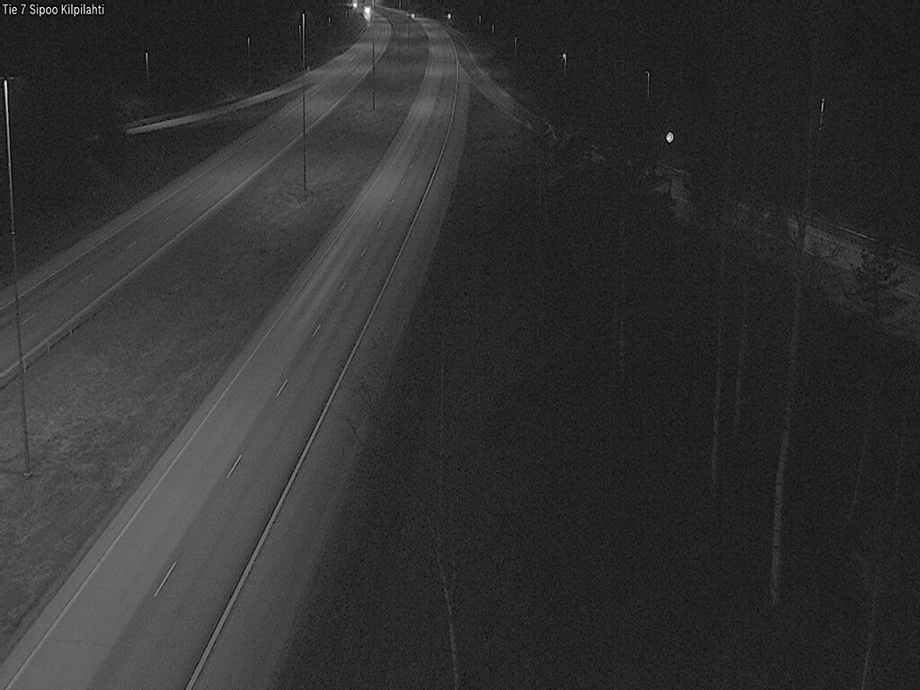 Weather Camera Image Road 7 Sipoo Kilpilahti, Sipoo, Uusimaa