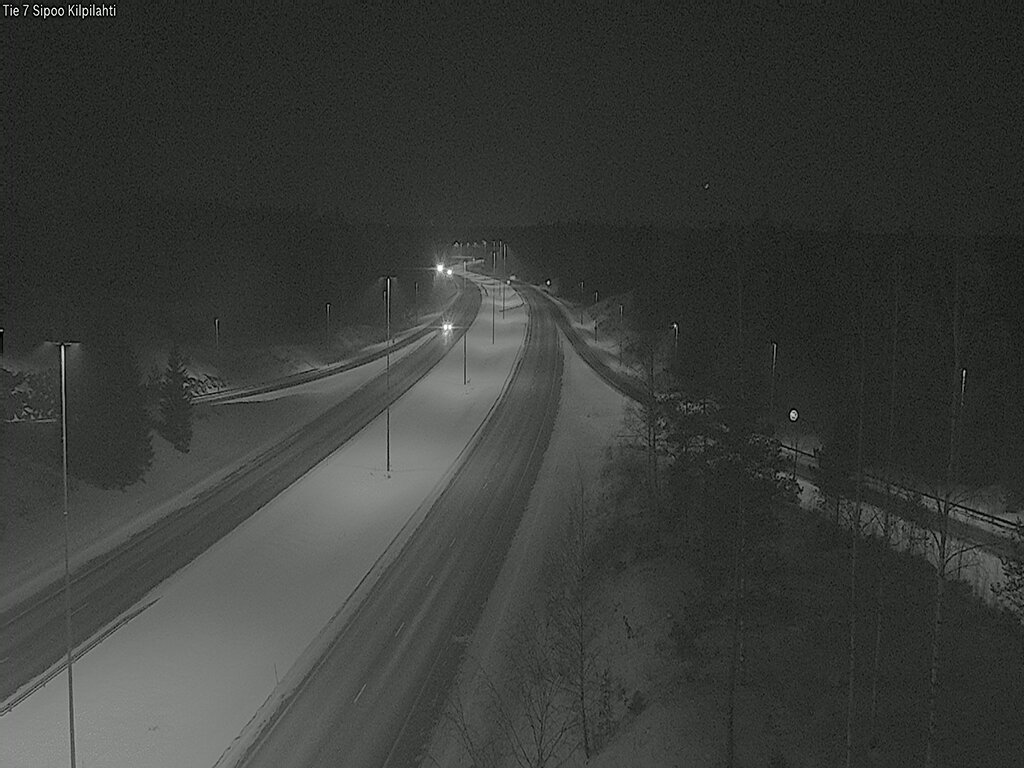 Weather Camera Image Road 7 Sipoo Kilpilahti, Sipoo, Uusimaa