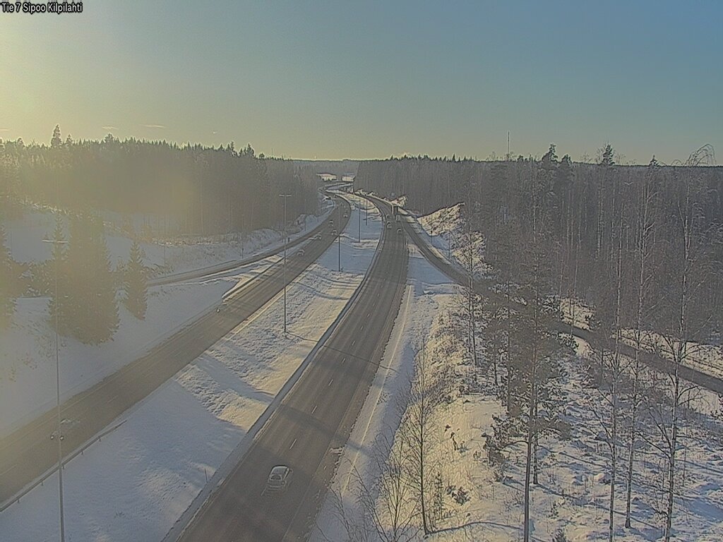 Weather Camera Image Road 7 Sipoo Kilpilahti, Sipoo, Uusimaa