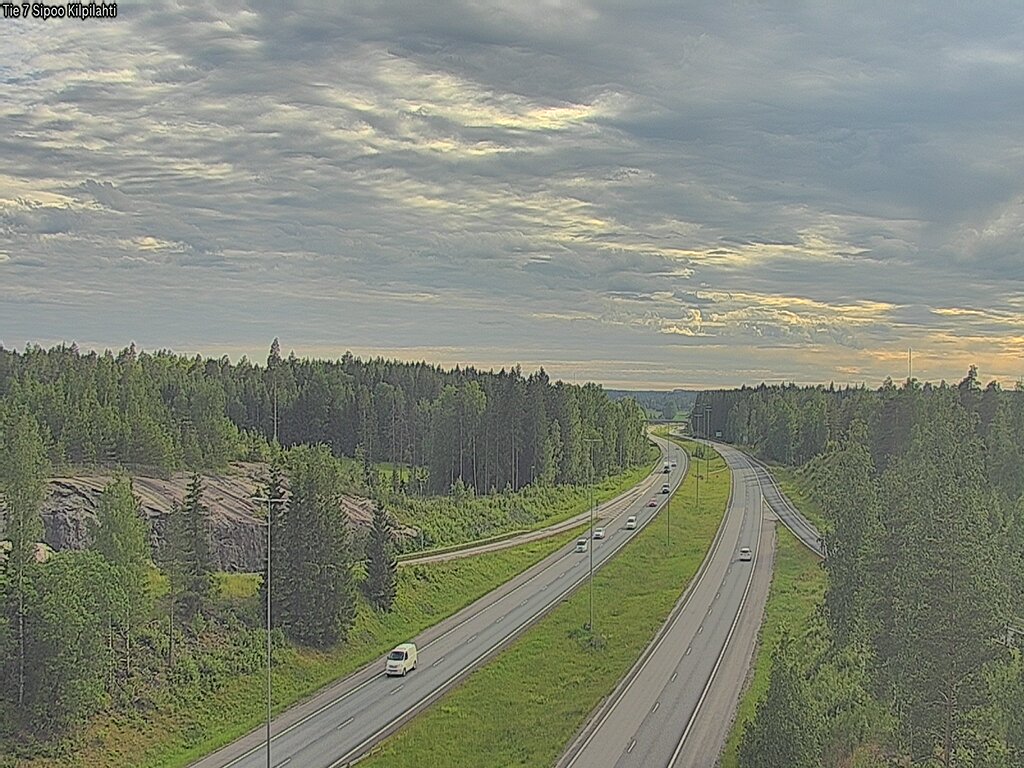 Weather Camera Image Road 7 Sipoo Kilpilahti, Sipoo, Uusimaa