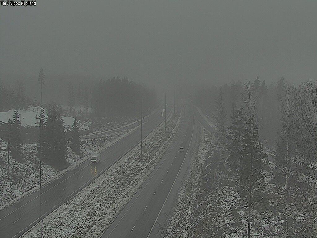 Weather Camera Image Väg 7 Sibbo Sköldvik, Sipoo, Uusimaa
