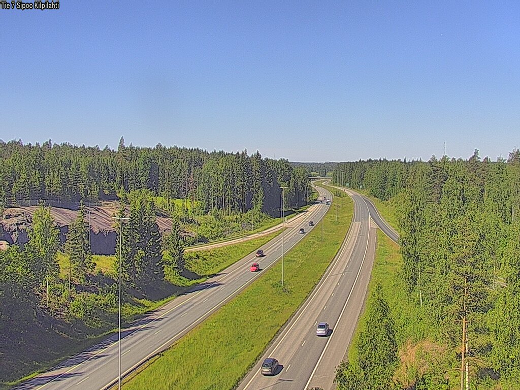 Weather Camera Image Road 7 Sipoo Kilpilahti, Sipoo, Uusimaa