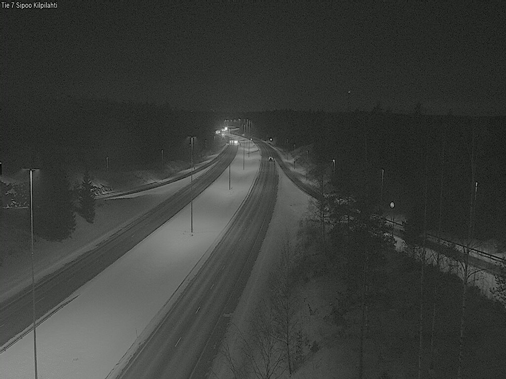 Weather Camera Image Road 7 Sipoo Kilpilahti, Sipoo, Uusimaa