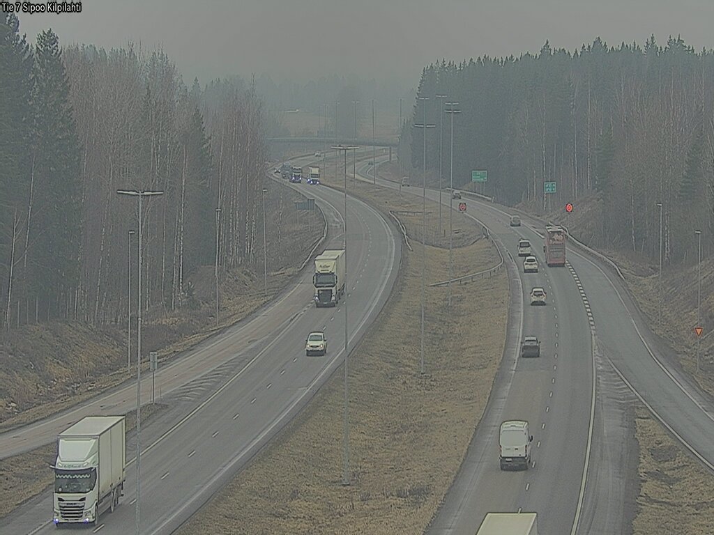 Weather Camera Image Väg 7 Sibbo Sköldvik, Sipoo, Uusimaa