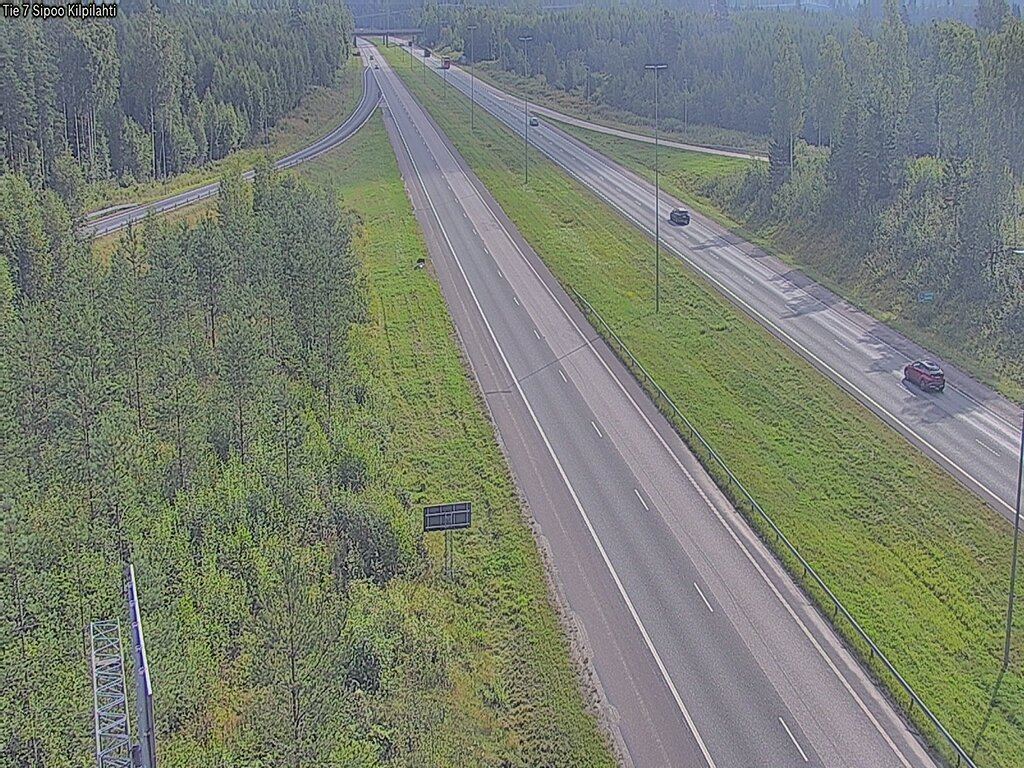 Weather Camera Image Road 7 Sipoo Kilpilahti, Sipoo, Uusimaa