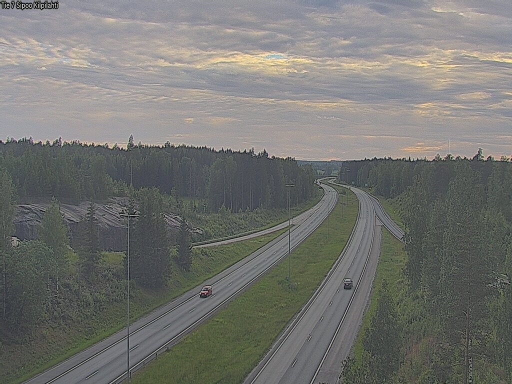 Weather Camera Image Road 7 Sipoo Kilpilahti, Sipoo, Uusimaa