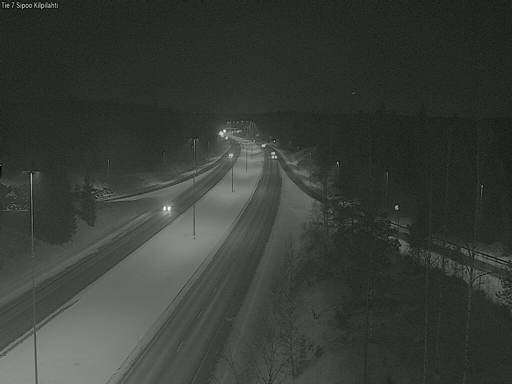 Weather Camera Image Road 7 Sipoo Kilpilahti, Sipoo, Uusimaa