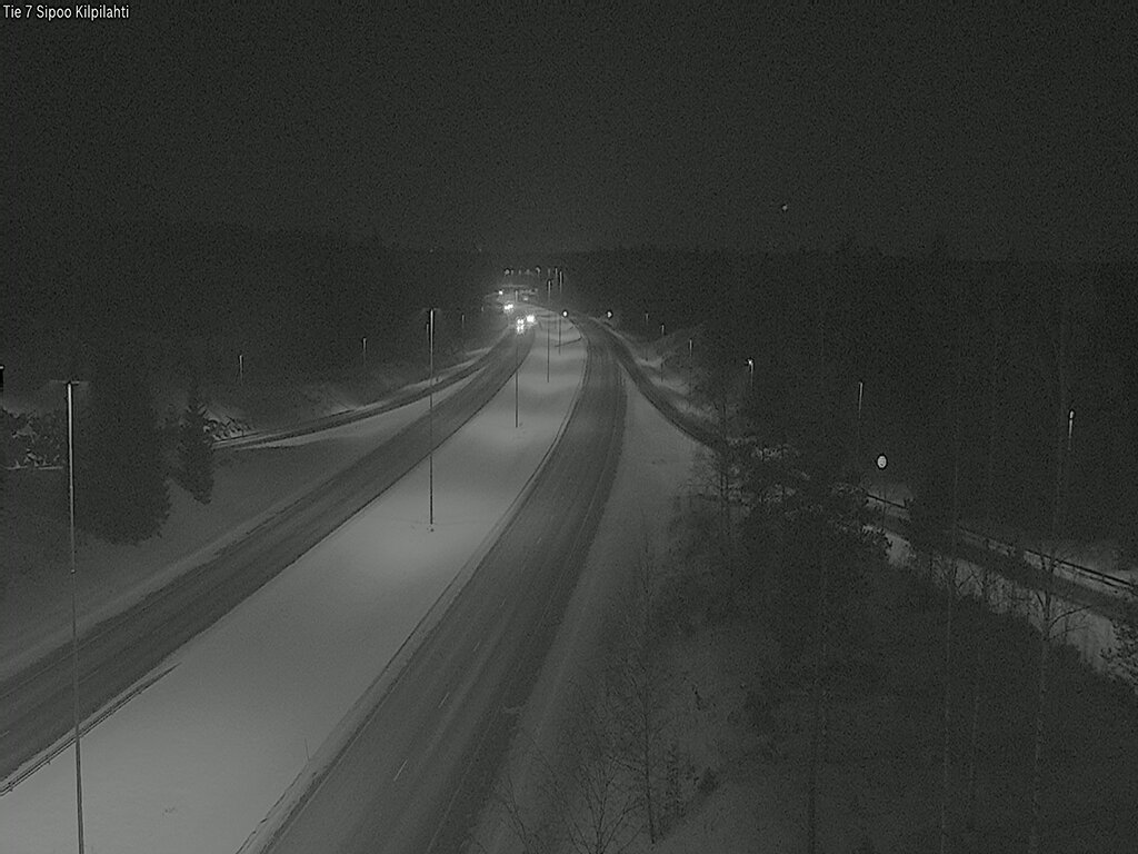 Weather Camera Image Road 7 Sipoo Kilpilahti, Sipoo, Uusimaa