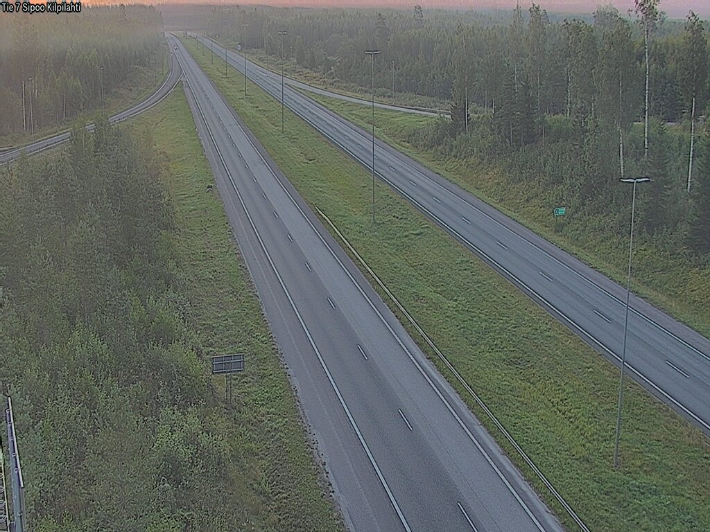 Weather Camera Image Road 7 Sipoo Kilpilahti, Sipoo, Uusimaa