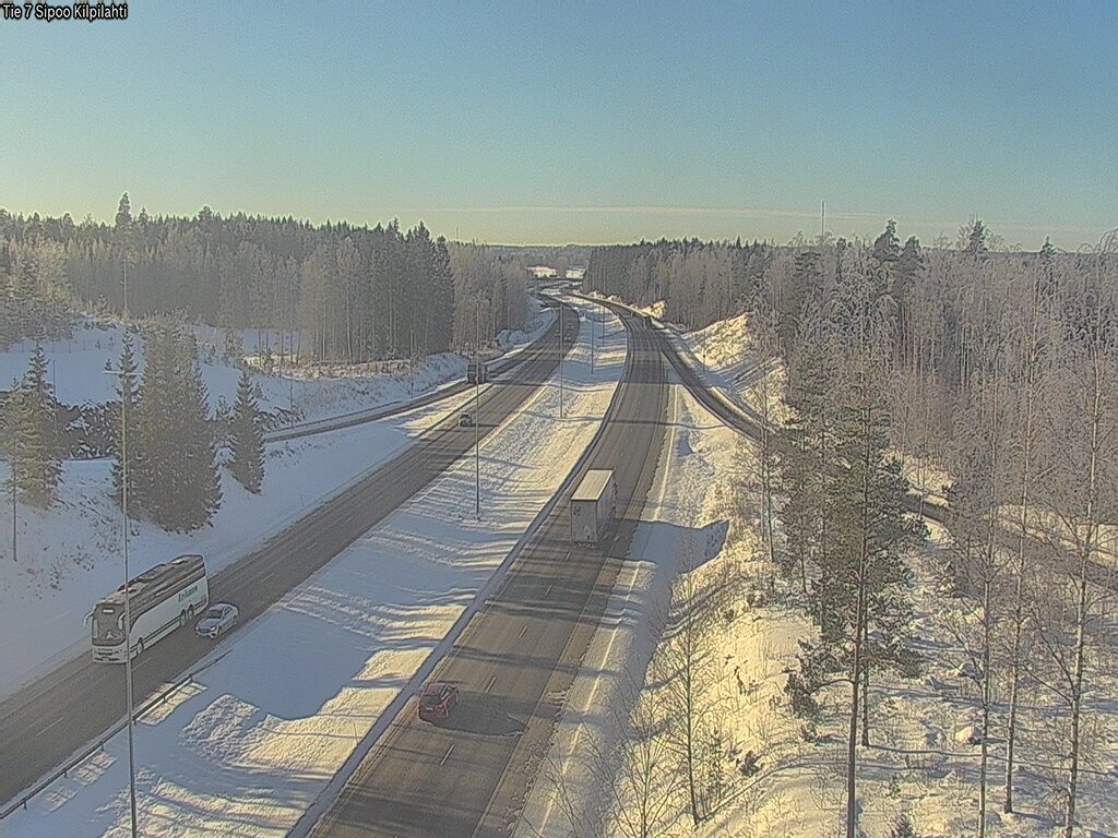 Weather Camera Image Road 7 Sipoo Kilpilahti, Sipoo, Uusimaa