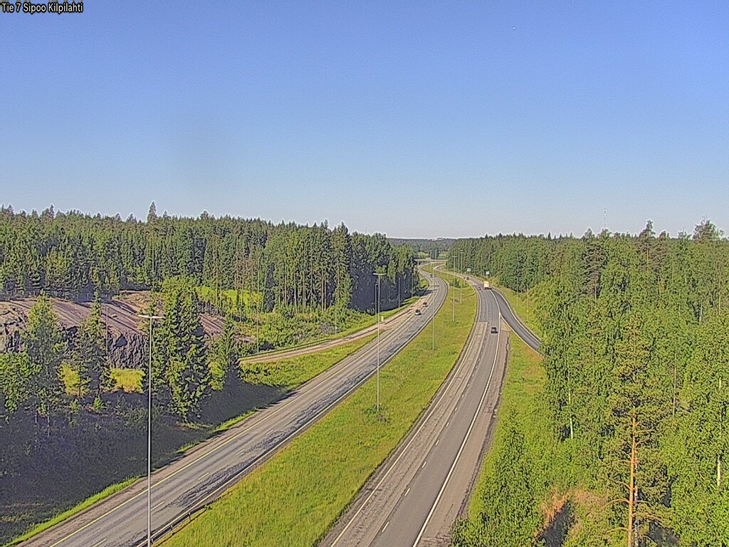 Weather Camera Image Road 7 Sipoo Kilpilahti, Sipoo, Uusimaa