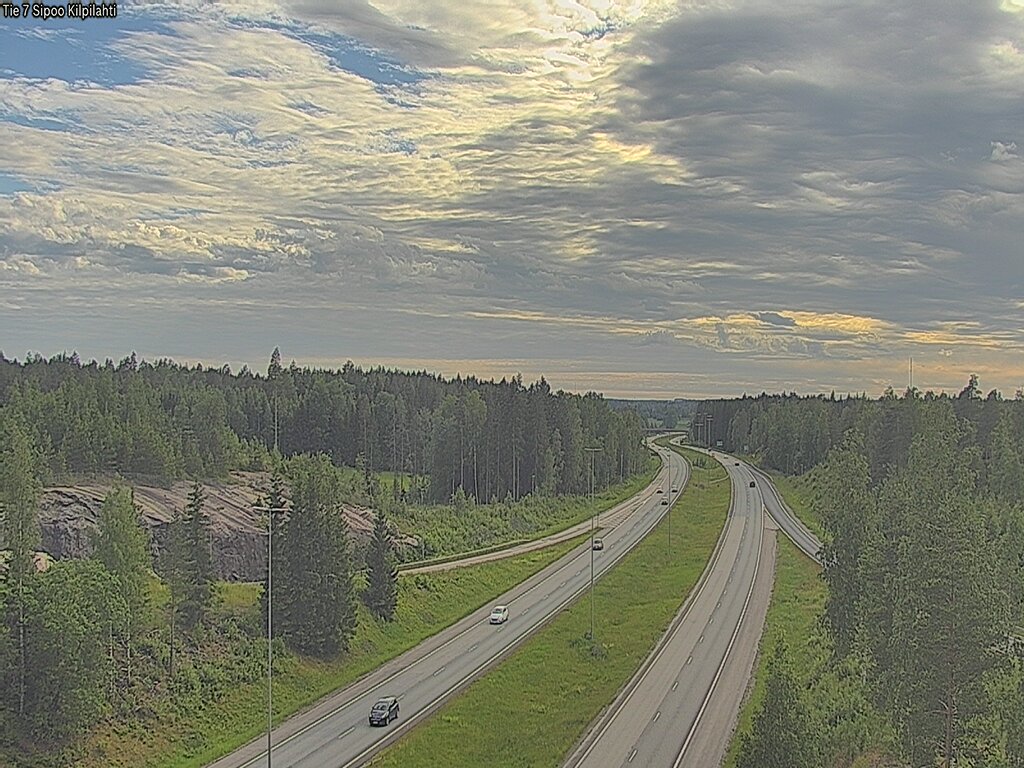Weather Camera Image Road 7 Sipoo Kilpilahti, Sipoo, Uusimaa