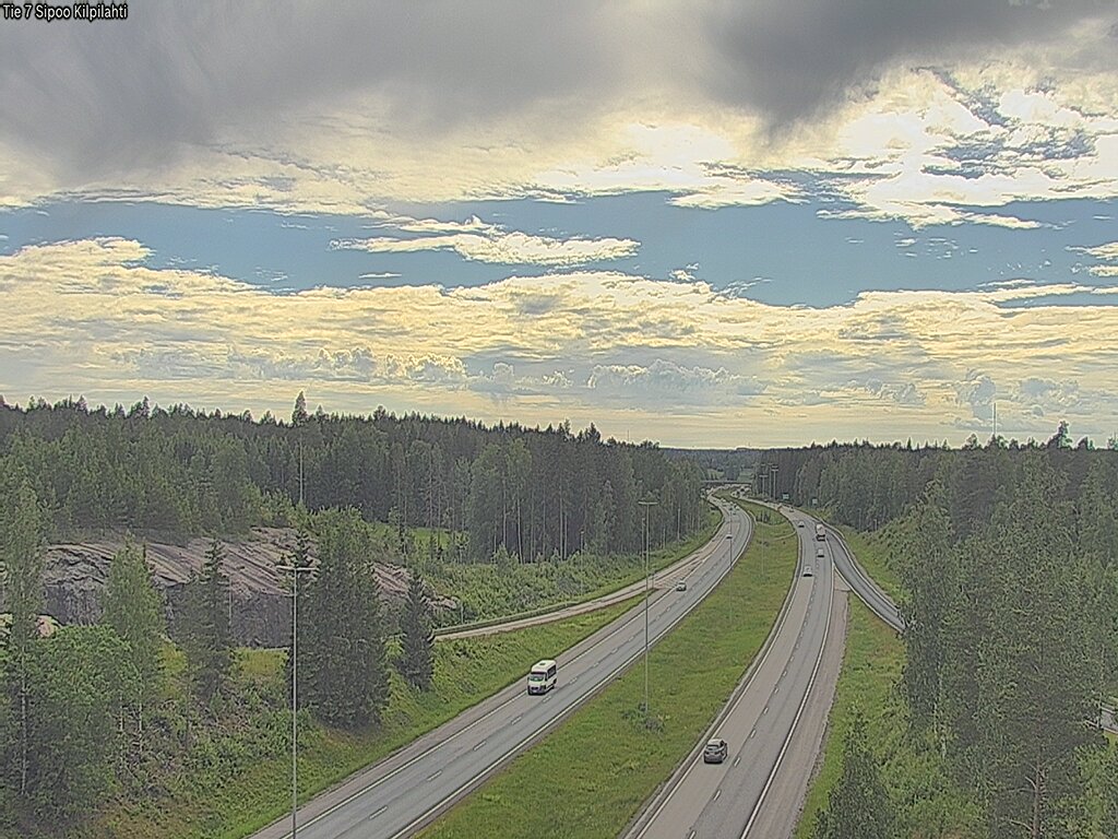 Weather Camera Image Road 7 Sipoo Kilpilahti, Sipoo, Uusimaa