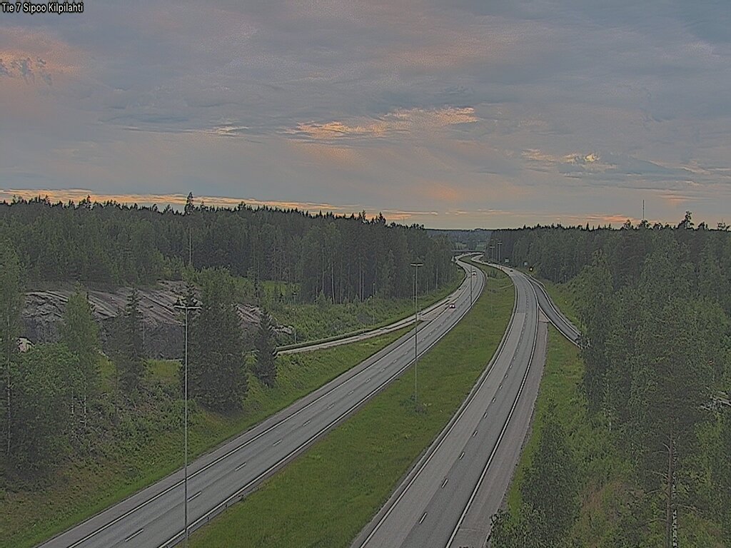 Weather Camera Image Road 7 Sipoo Kilpilahti, Sipoo, Uusimaa
