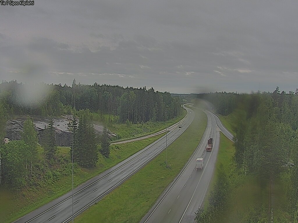 Weather Camera Image Väg 7 Sibbo Sköldvik, Sipoo, Uusimaa