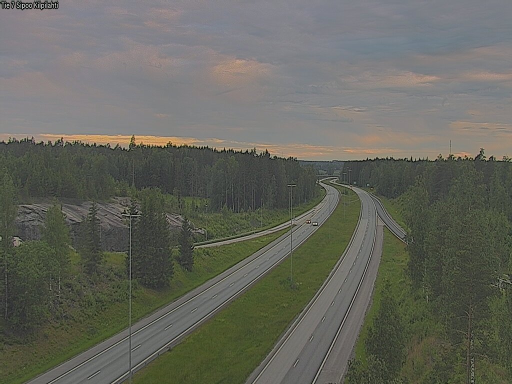 Weather Camera Image Road 7 Sipoo Kilpilahti, Sipoo, Uusimaa