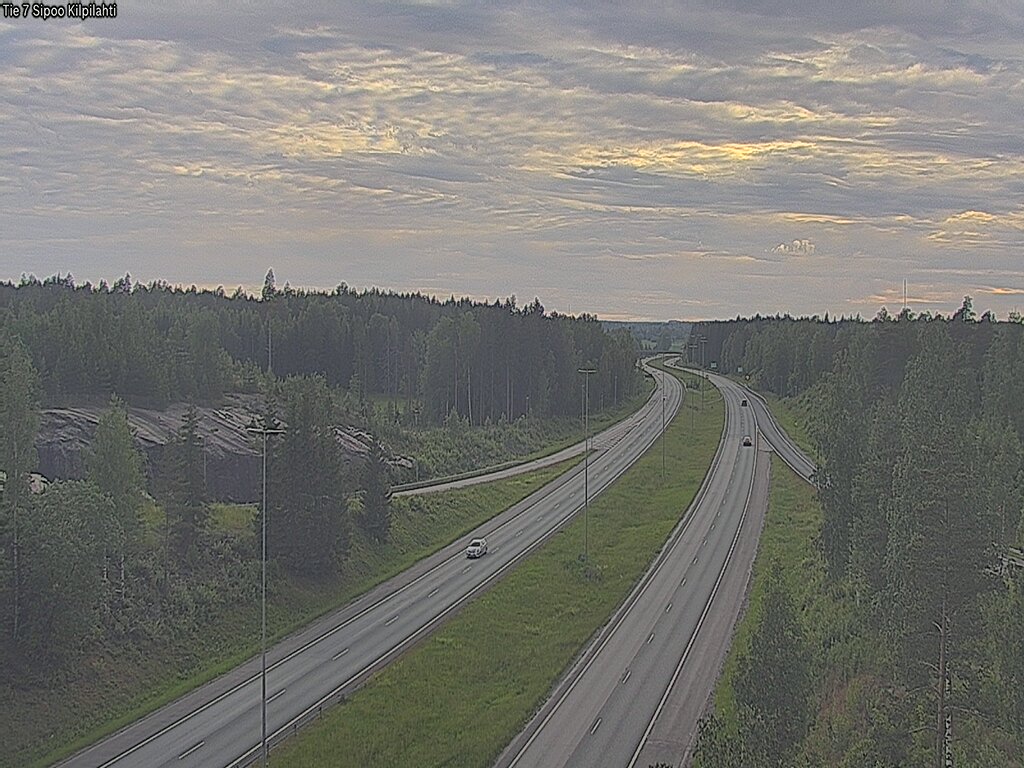 Weather Camera Image Road 7 Sipoo Kilpilahti, Sipoo, Uusimaa