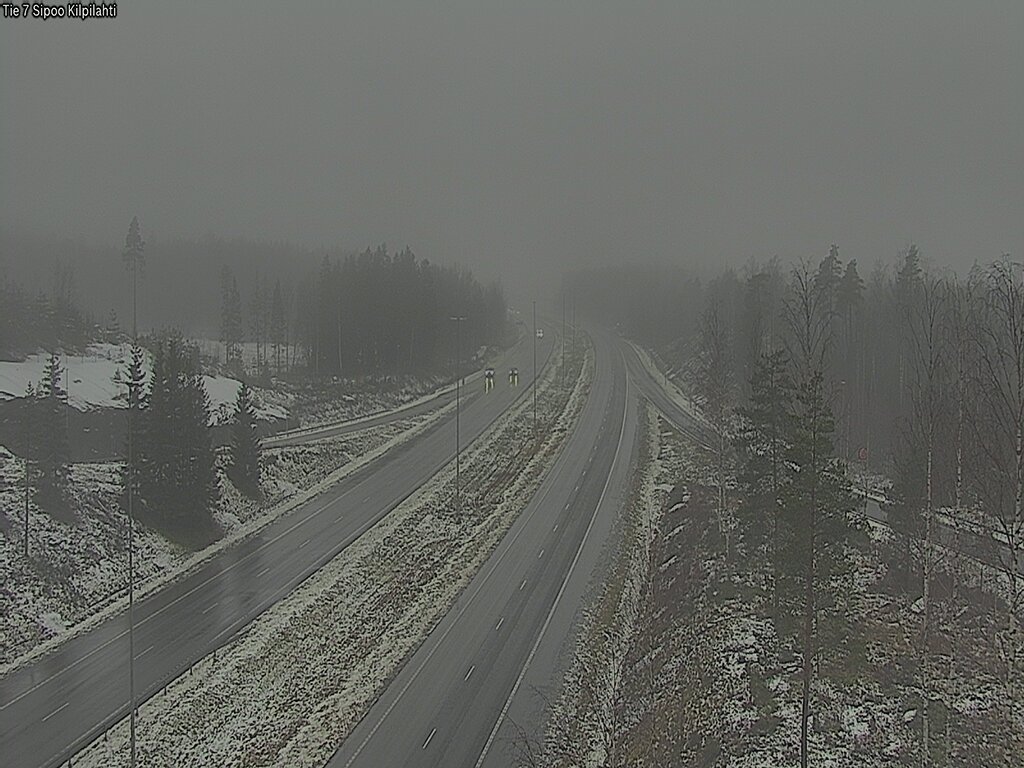 Weather Camera Image Väg 7 Sibbo Sköldvik, Sipoo, Uusimaa