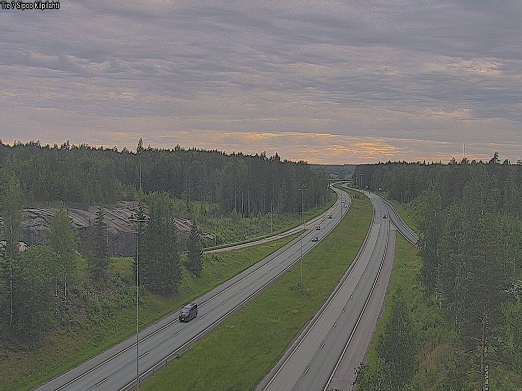 Weather Camera Image Road 7 Sipoo Kilpilahti, Sipoo, Uusimaa