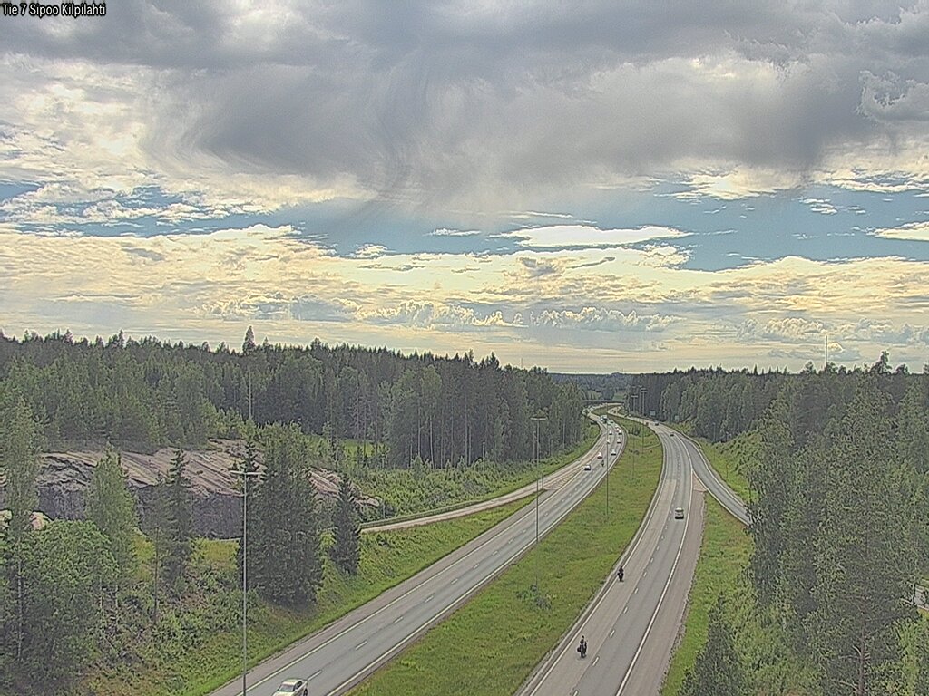 Weather Camera Image Road 7 Sipoo Kilpilahti, Sipoo, Uusimaa
