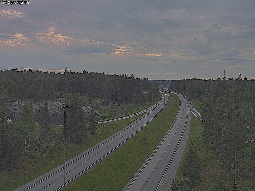 Weather Camera Image Road 7 Sipoo Kilpilahti, Sipoo, Uusimaa