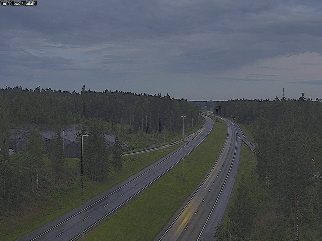 Weather Camera Image Road 7 Sipoo Kilpilahti, Sipoo, Uusimaa