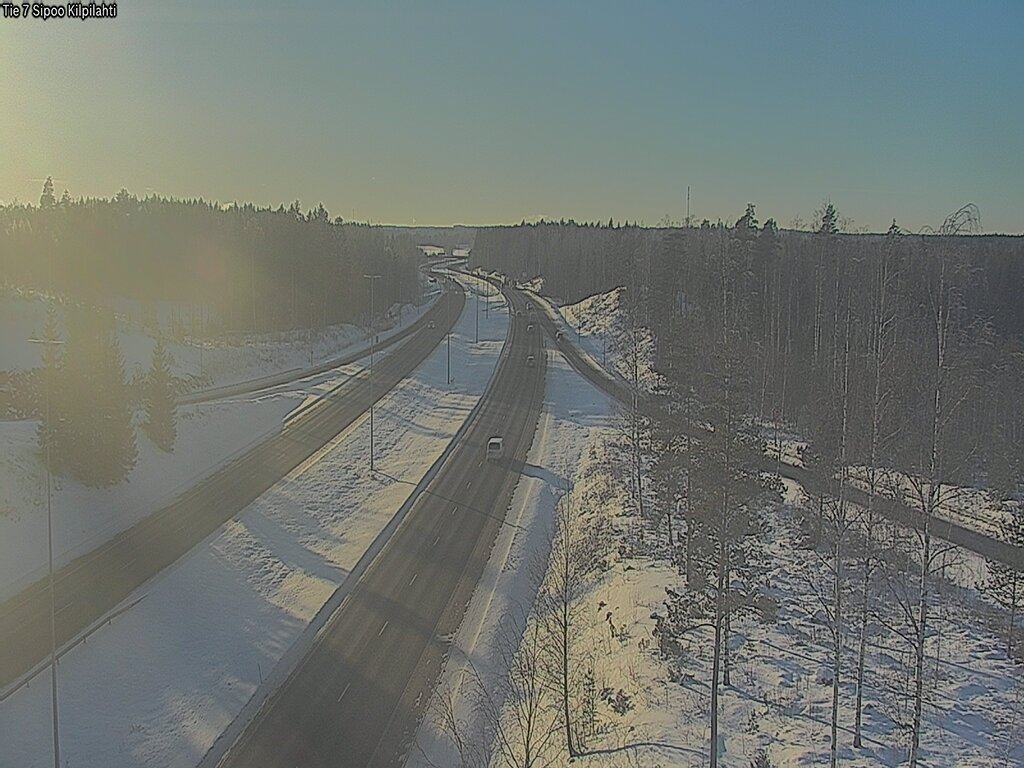 Weather Camera Image Road 7 Sipoo Kilpilahti, Sipoo, Uusimaa