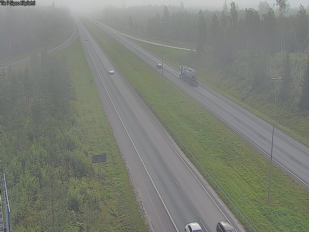 Weather Camera Image Road 7 Sipoo Kilpilahti, Sipoo, Uusimaa