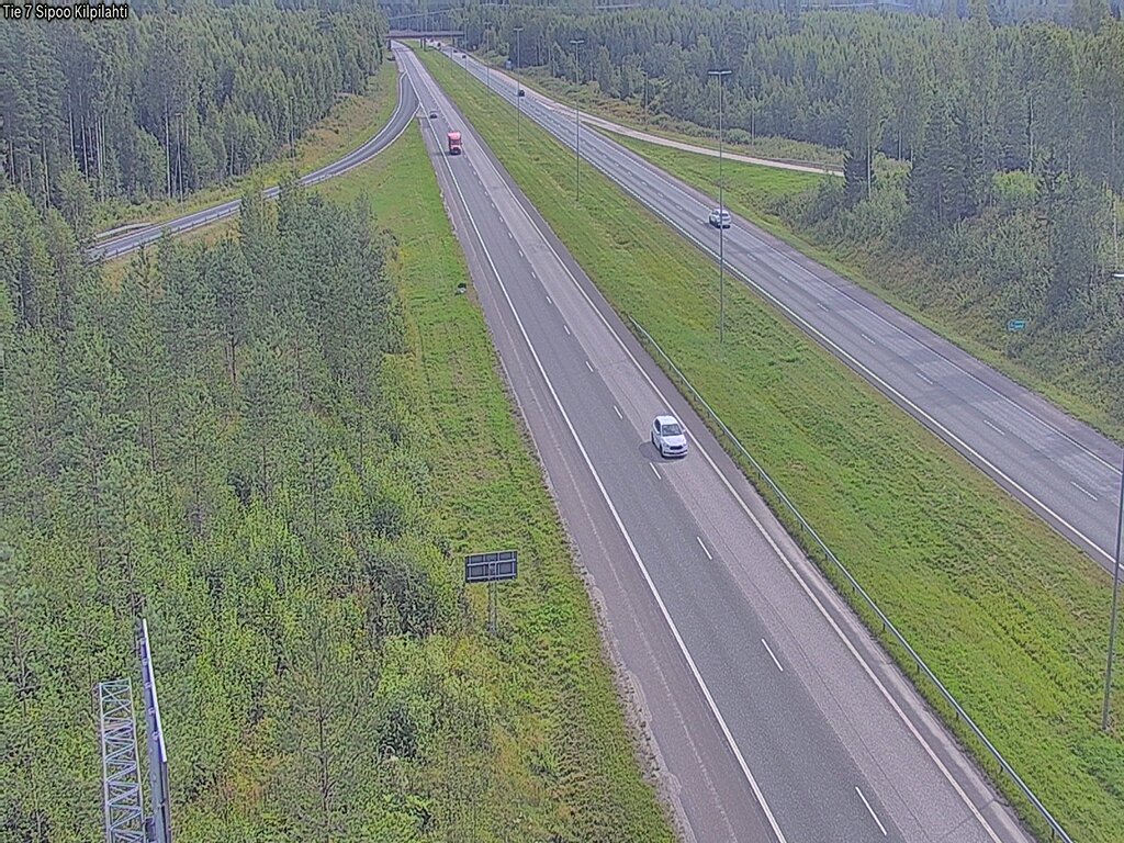 Weather Camera Image Road 7 Sipoo Kilpilahti, Sipoo, Uusimaa