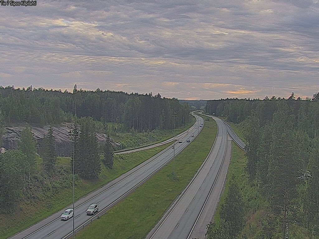 Weather Camera Image Road 7 Sipoo Kilpilahti, Sipoo, Uusimaa