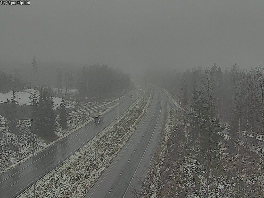 Weather Camera Image Väg 7 Sibbo Sköldvik, Sipoo, Uusimaa