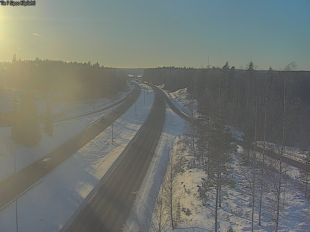 Weather Camera Image Road 7 Sipoo Kilpilahti, Sipoo, Uusimaa