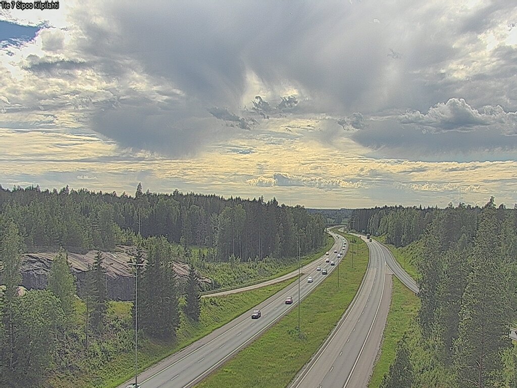 Weather Camera Image Road 7 Sipoo Kilpilahti, Sipoo, Uusimaa